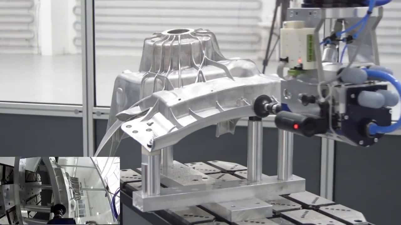robot grinding head